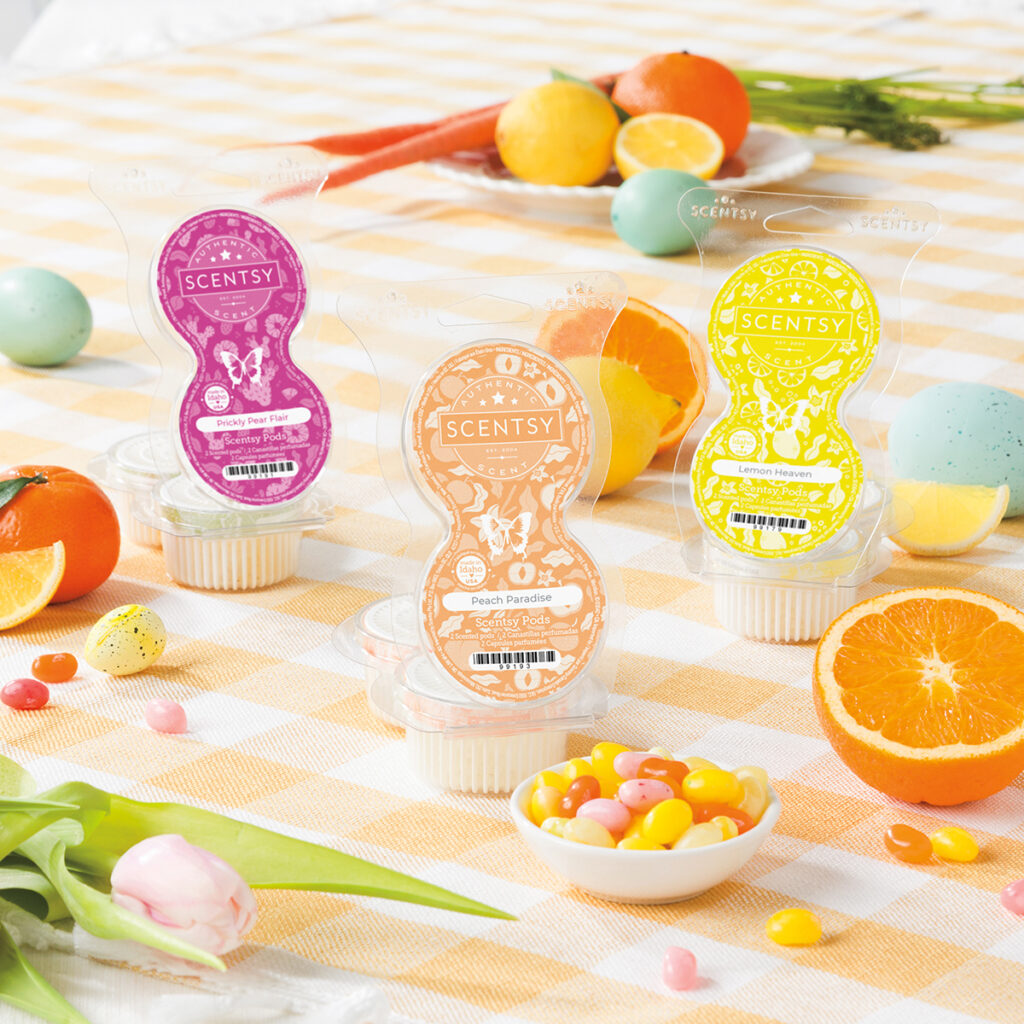 Scentsy easter collection pods
