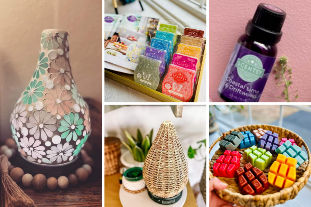 Scentsy diffusers, wax, oils, everything can help