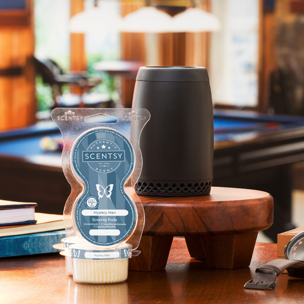 Scentsy Father's day bundle of the Scentsy Go and Mystery Man pods