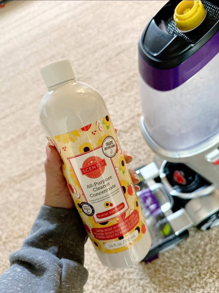 Scentsy All Purpose Concentrate.  Gives the ability to make your own strength cleaner. Or make 6 16oz bottles