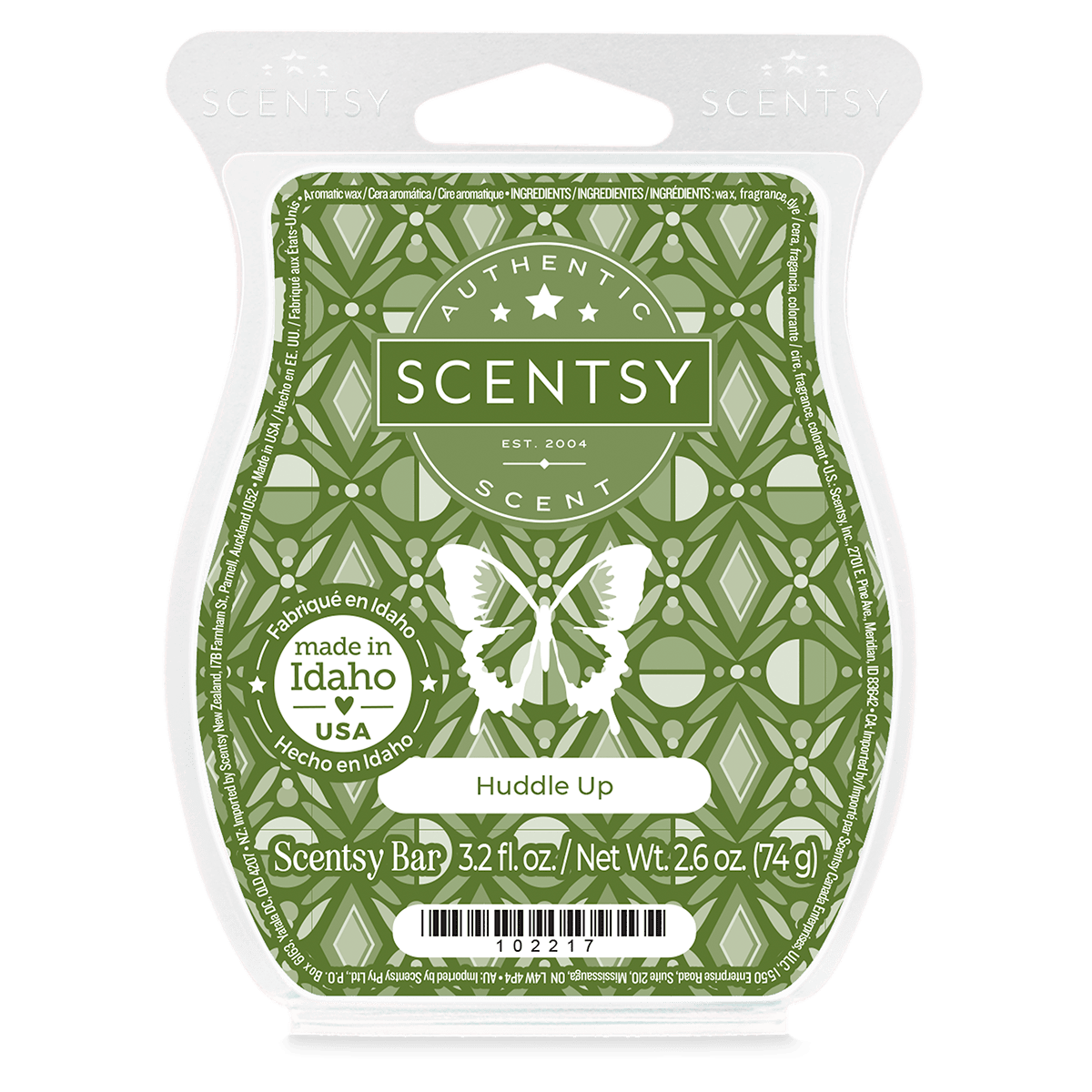 Scentsy's Aug scent of the month Huddle Up in Bar