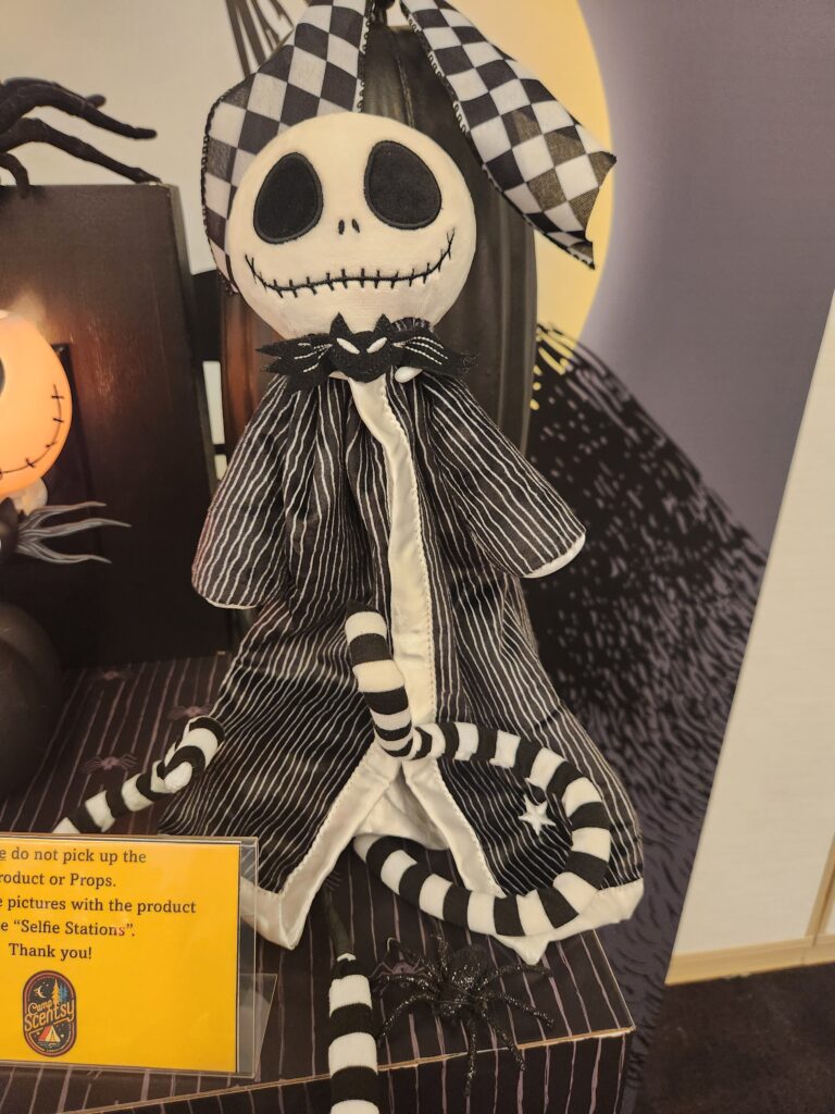 Jack Skellington Blankie buddy