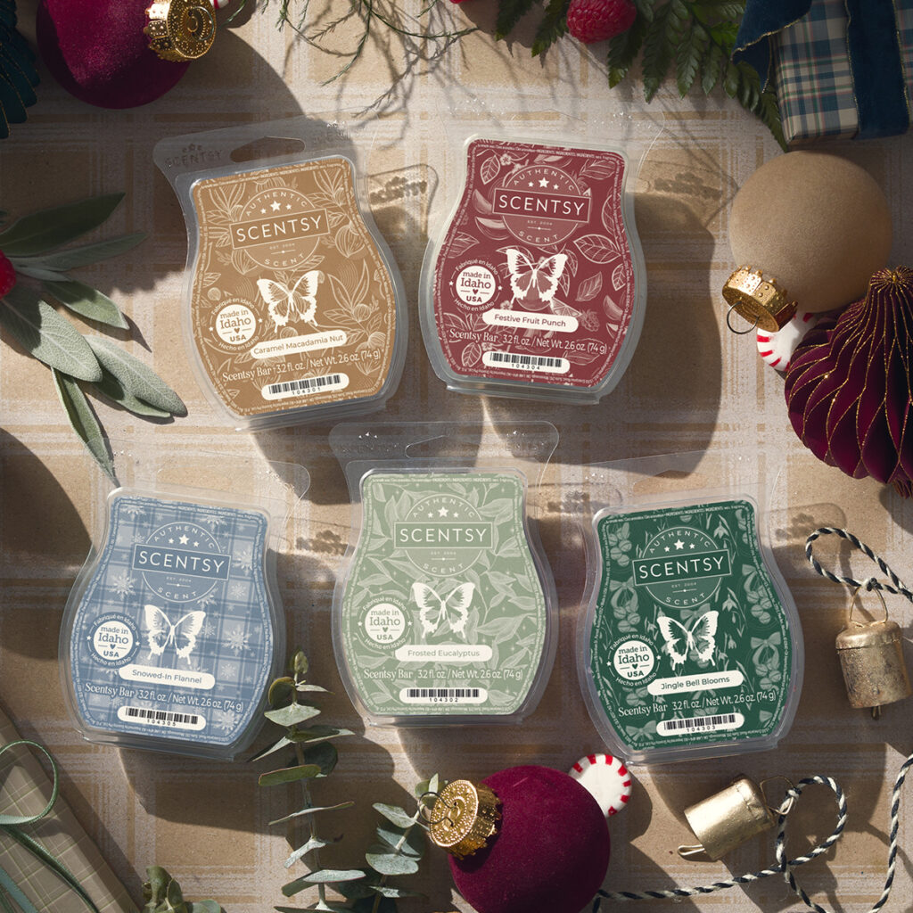 Scentsy 2025 holiday bars