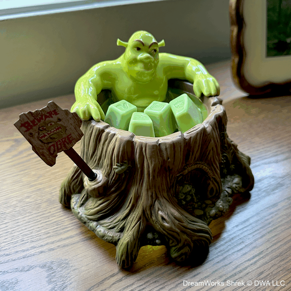 Shrek scentsy warmer with wax