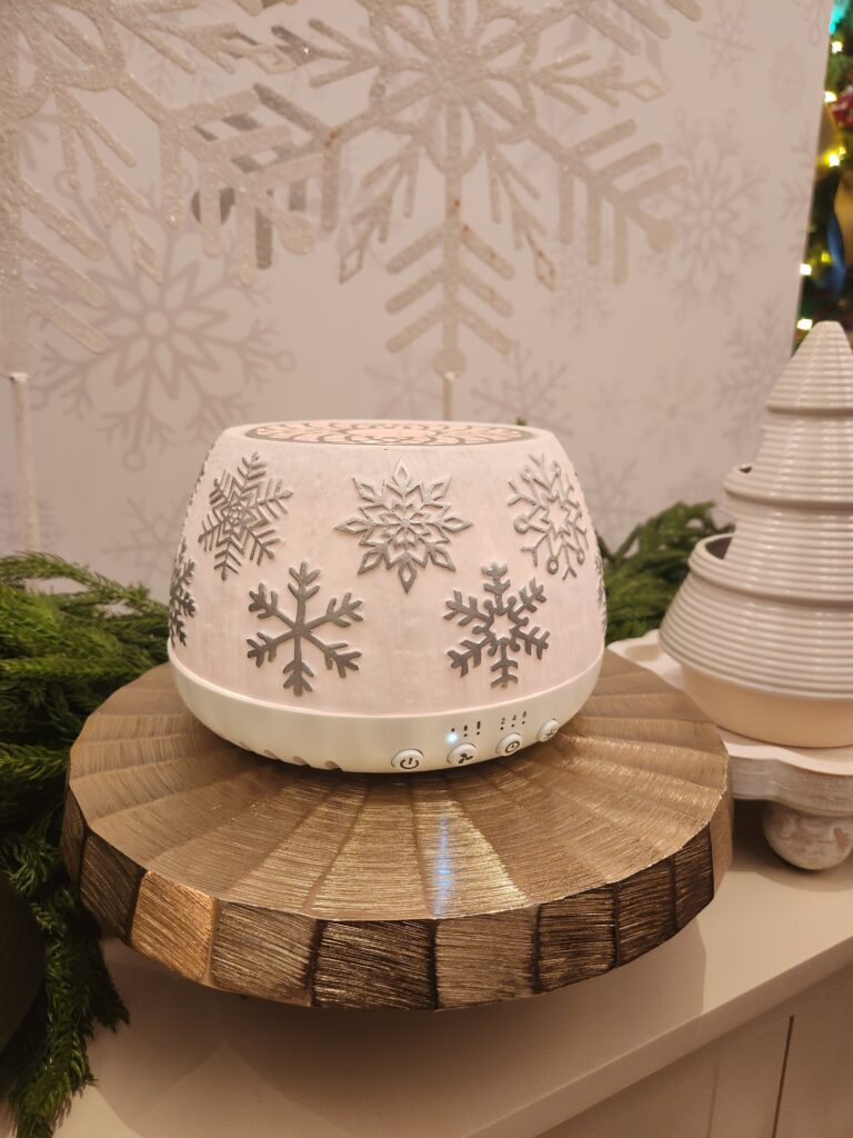 Scentsy Air Silver Snowflake Quad