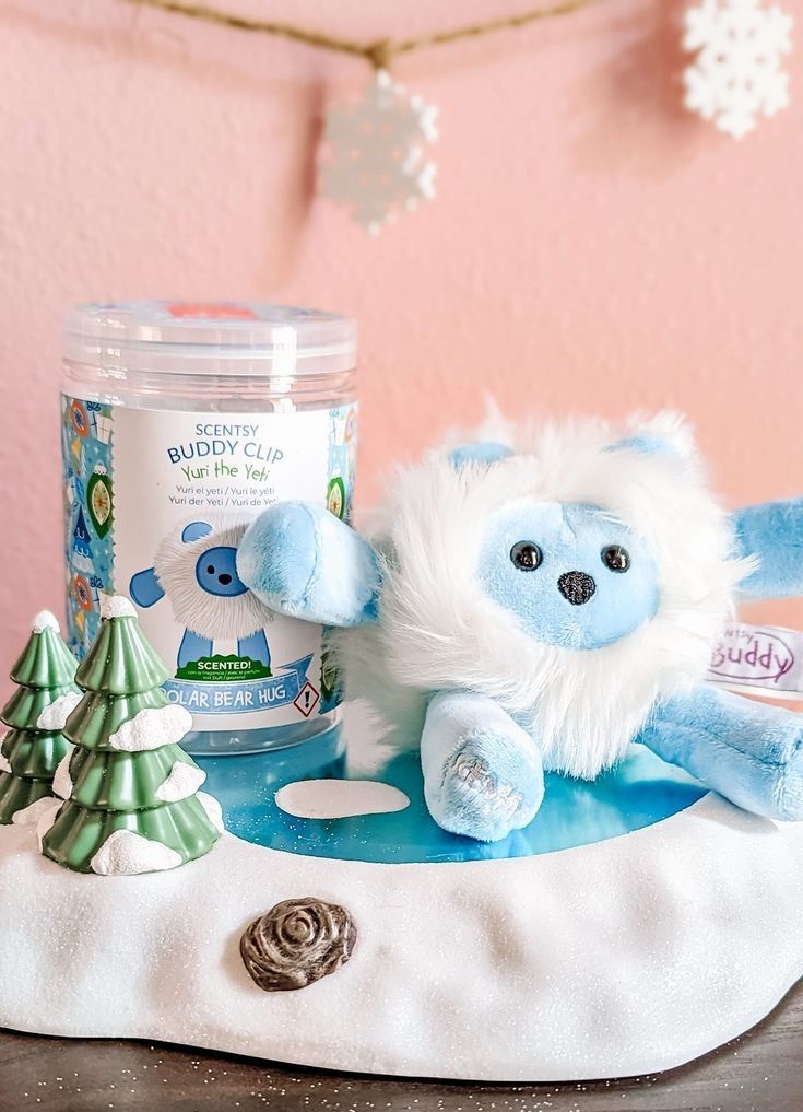 Yuri the Yeti Scentsy Buddy Clip