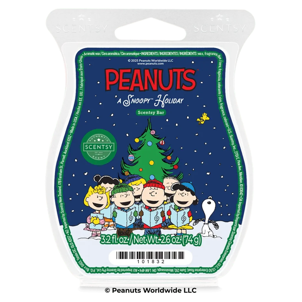 Peanuts Snoopy Holiday Scentsy Bar