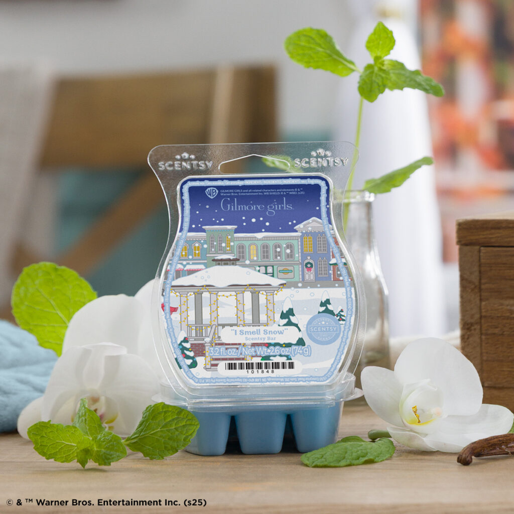I smell snow scentsy bar