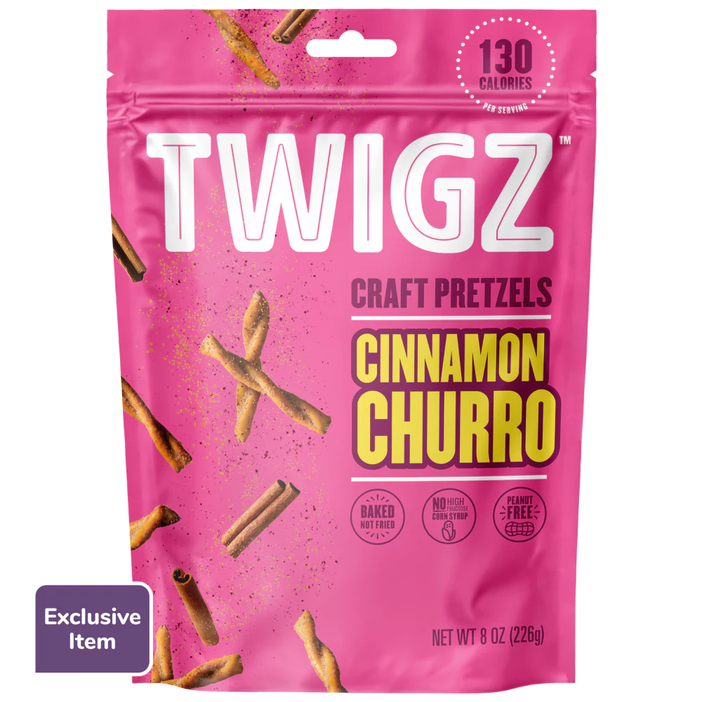 TWIGZ cinnamon churro pretzels 