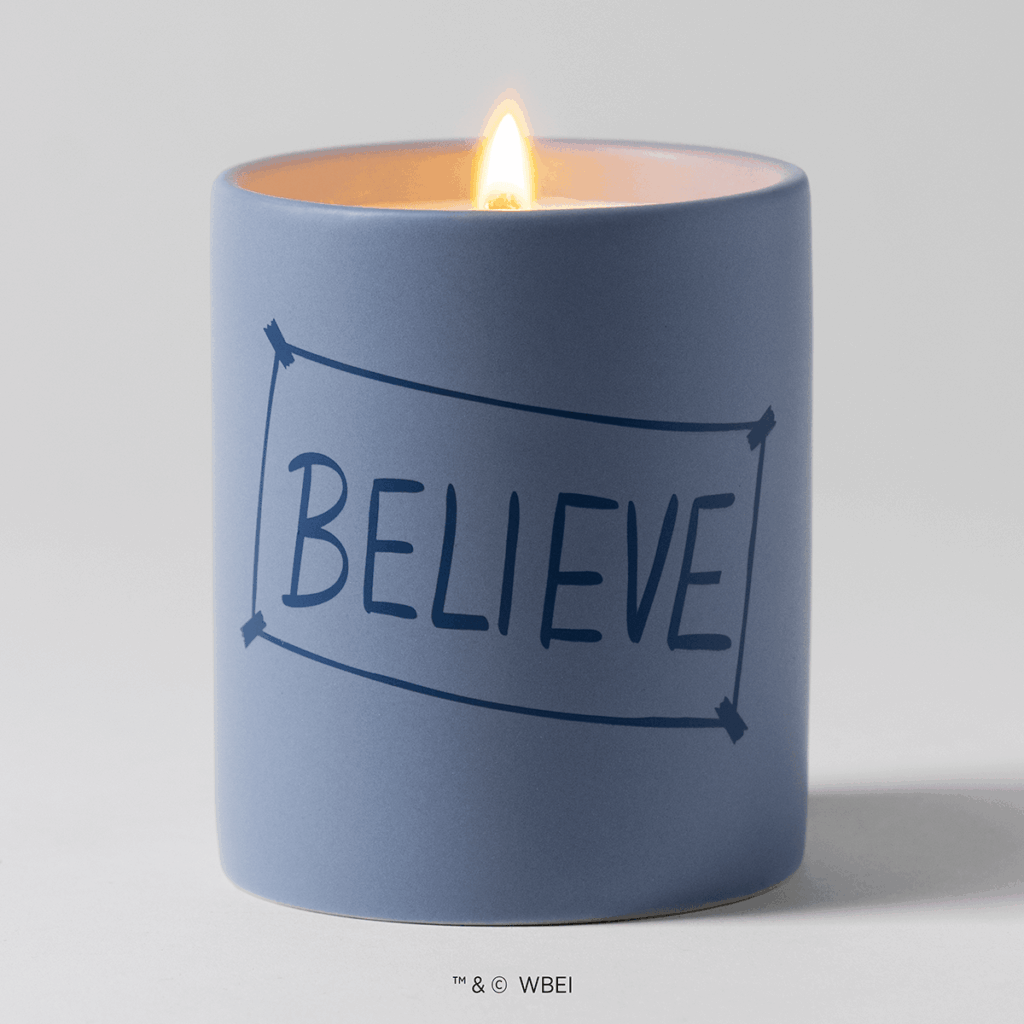 Smells Like Potential Scentsy scented candle from the limited-edition Ted Lasso Scentsy Collection.