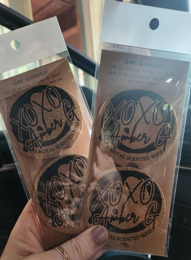 My new car needed some new coasters and of course i went to 4th Edition Creations💥Custom Laser Engraving  To have them made. 
I LOVE them.  If you need things check them out.  Truly.  We've used them several times.  Great customer service, great people, Vet owned.