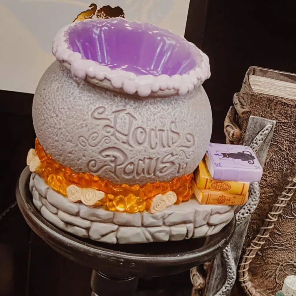 Hocus Pocus fans...did you miss this warmer? She's ON SALE! 
That matte black mini warmer, yep, only $12.50
Lots of sugar scrubs (which you need for them summer shorts!)
Bathroom cleaners and more. 

Only while supplies last or tuesday...whatever happens first.