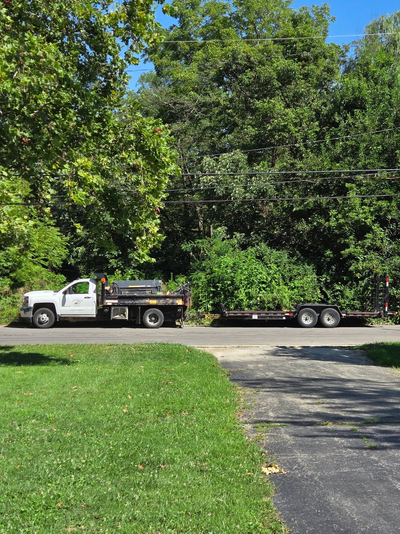 Ok im gonna vent for a sec.
1. It is already bad enough that the whole flipping town has to drive down my quiet street while the other street is closed. 
2. But then you construction people (yeah I said it, you people!) are now gonna park equipment on my street too
3. And you are gonna be noisy at 5:52 am and all day?!

Yall better get this other street done on time.  This old lady is about to start shaking my fist angrily at yall.