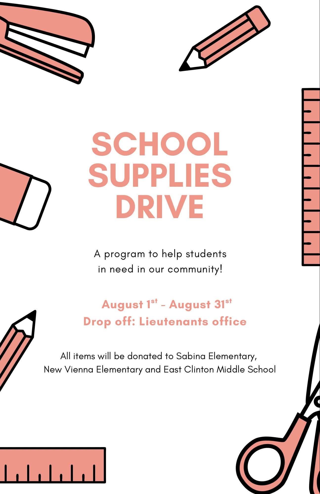 One of our dispatchers is doing a school supply drive. If you have anything you wanna donate you can drop at my house. Ill get them to her.

Im looking at all you class of 26 moms and students with those kid backpacks lol. 

And yes I know, she didn't pick blan schools, dont come at me lol. 

Holler at me if you wanna help.