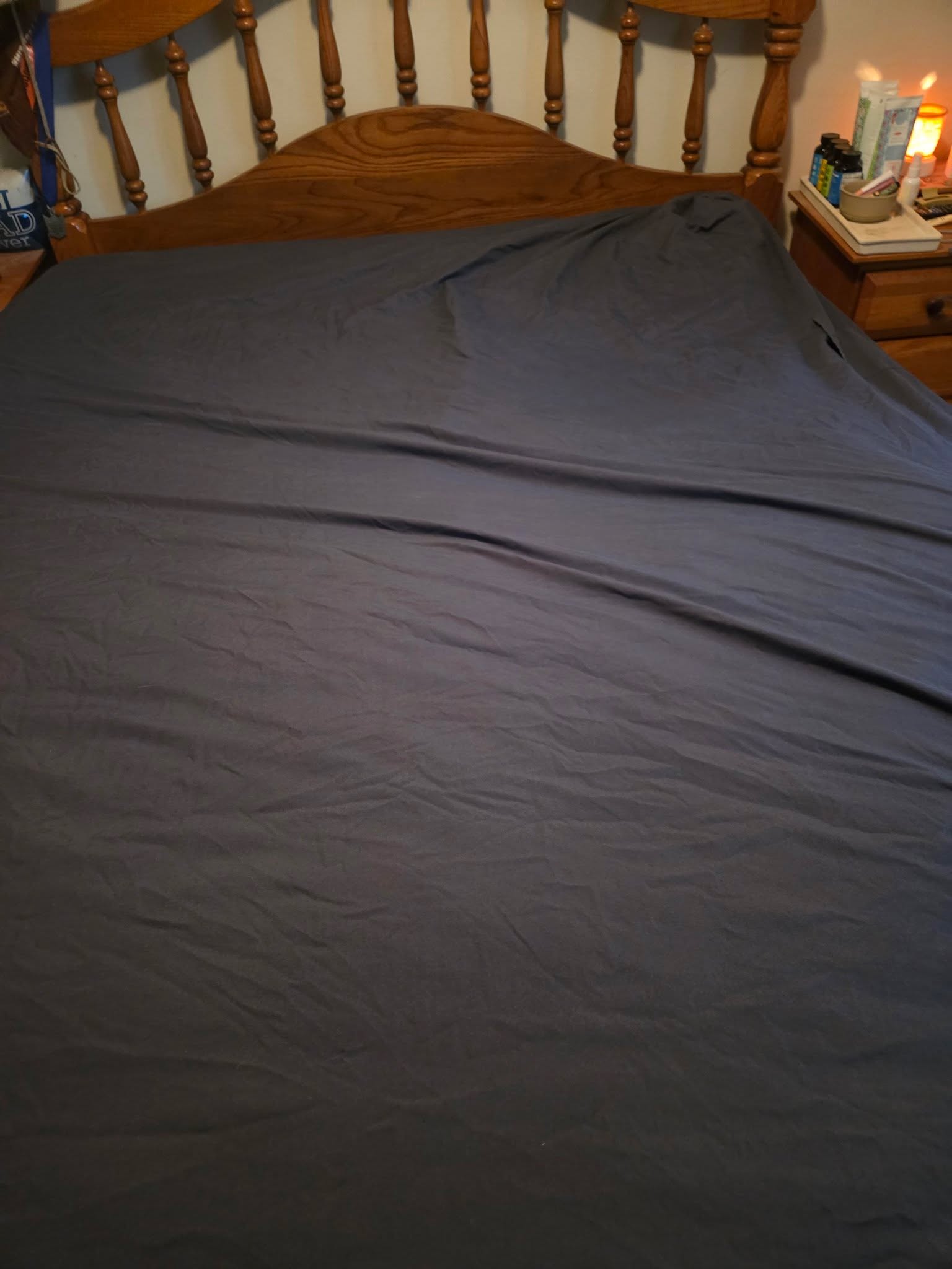 FYI
It's gonna be a good day because I got the fitted sheet on in one try.
You're welcome.
