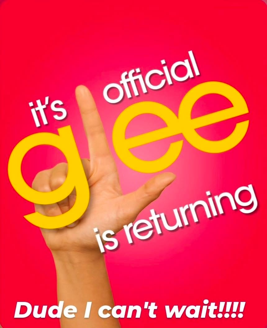 So when do we start rewatching Glee to make it end right where the new begins?

Who's ready? Between DWTS last night now this...im ready.